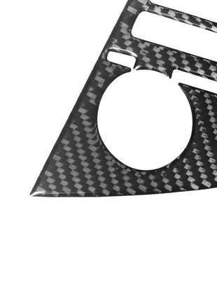 2Pcs Carbon Fiber Interior Audio Control Side Cover Trim For Lexus RX330 RX350