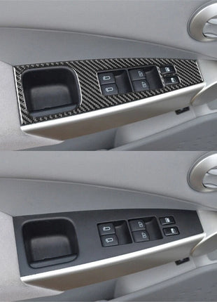 2Pcs Rear Window Switch Button Trim Cover For Nissan Quest 2004-2006 Type B