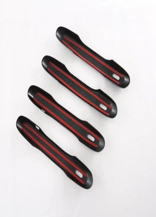 For Lexus NX 250 350 450h 2022-23 Carbon Fiber Outside Door Handle Cover Trim 4P