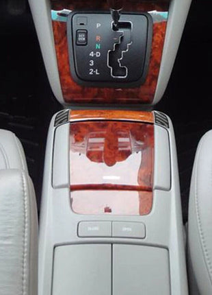 2Pcs Carbon Fiber Floor Console Front Cover Trim For LEXUS RX330 RX350 2004-2009