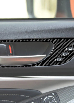 10X Carbon Fiber Front Decoration Cover Trim For Lexus RC300 350 200T 2015-2020