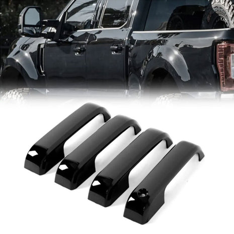 5PCS Dry Carbon Fiber Door Handle Cover Trim For Mercedes Benz G Class W464 G63