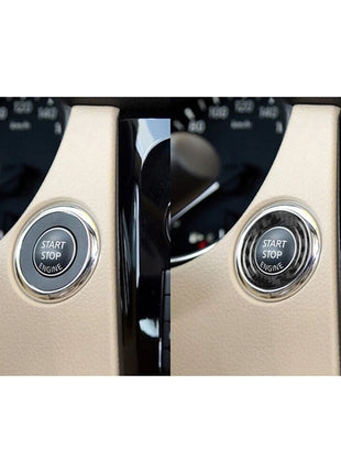 Carbon Fiber Ignition Switch Ring Trim Cover For Nissan Rogue 2014-2016