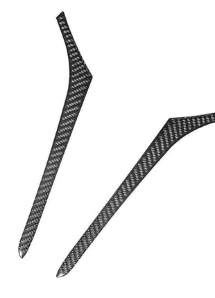 2x Carbon Fiber Shifter Console Side Cover Trim For Lexus RX330 RX350 2004-2009