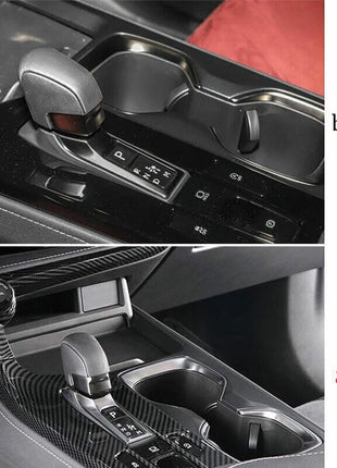 Central Console Gear Shift Cover Trim For Lexus NX250 350 2022-2023 Carbon Fiber