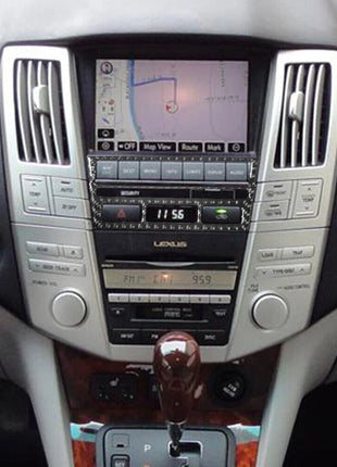 Carbon Fiber Navigation Control Trim For LEXUS RX330 2004-2006 RX350 2006-2009