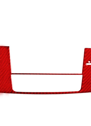 Red Carbon Fiber GPS Navigation Panel Trim For LEXUS IS250 300 350 2006-2012