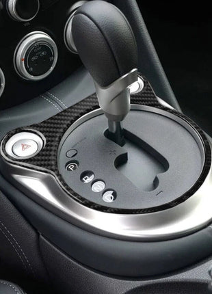 Carbon Fiber Interior Gear Shift Panel Cover Trim For 2009-2020 Nissan 370z