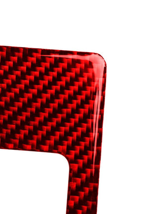 Red Top Reading Light Frame Trim Cover Carbon Fiber For Nissan 350z 2006-2009