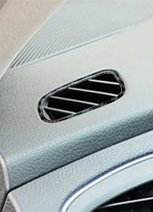Carbon Fiber Dashboard Air Outlet Frame Cover Trim For Nissan Altima 2013-2015