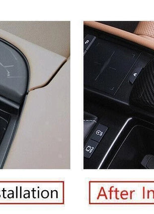 For Lexus ES350/300H/250 2019-2022 Carbon Fiber Gear Shift Box Panel Cover Trim