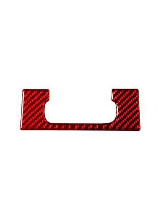 Red Carbon Fiber Interior Ashtray Cover Trim Sticker For Lexus RX300 1998-2003
