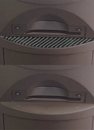 For Nissan Quest 2004-2006 Cd Player Lower Trim Cover Decoration Carbon Fiber
