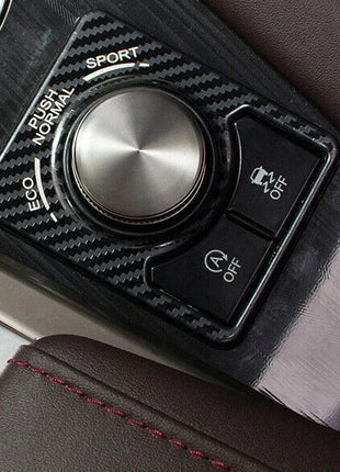 For Lexus RX350 450h 2016-2022 Carbon Fiber Console Driving Mode Switch Cover 1P