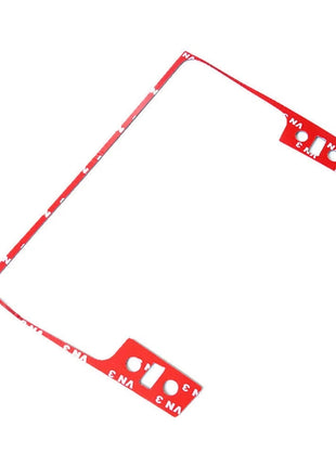 Red Carbon Fiber GPS Navigation Panel Cover Trim TypeB For Lexus IS250 2006-2012
