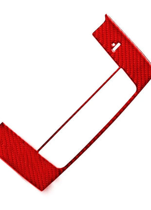 Red Carbon Fiber GPS Navigation Panel Trim For LEXUS IS250 300 350 2006-2012