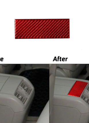 50Pcs Red Carbon Fiber Cover Trim Kit For LEXUS RX330 2004-2006 RX350 2006-2009