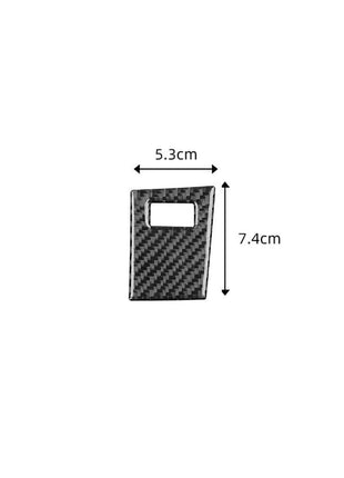 Carbon Fiber Interior Car Lock Button Cover Trim For Lexus CT200h 2011-2017
