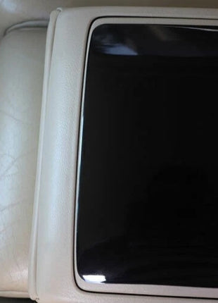 Rear Drinking Glass Panel Cover Trim For Lexus RX350 450h 2009-2015 Bright Black