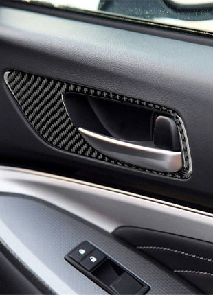 2X Carbon Fiber Inner Door Handle Cover Trim For Lexus RC300 350 200T 2015-2020