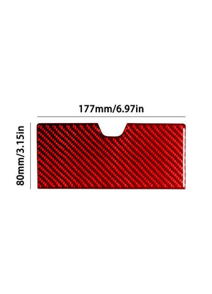 Red Carbon Fiber Overhead Console Plane Trim For LEXUS RX330 RX350 2004-2009