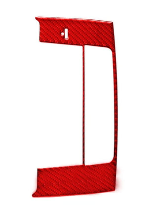 Red Carbon Fiber GPS Navigation Panel Trim For LEXUS IS250 300 350 2006-2012