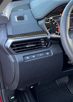 Carbon Fiber Driver Side Air Vent Above Cover Trim For Nissan Altima 2019-2022