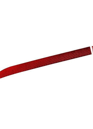 Red Carbon Fiber Interior Passenger Dashboard Cover Trim For Lexus RX330 RX350