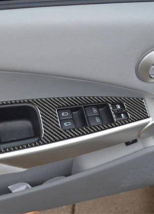 2Pcs Rear Window Switch Button Trim Cover For Nissan Quest 2004-2006 Type B