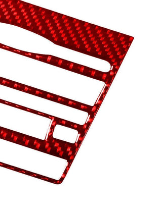 13x Red Carbon Fiber Central Console Cover Trim For Lexus RX330 RX350 2004-2009