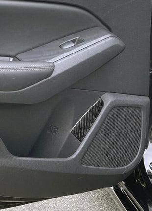 4Pcs Carbon Fiber Door Pull Inner Panel Cover Trim For Nissan Altima 2019-2022