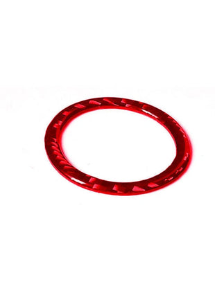 Red Carbon Fiber Engine Push Start Button Cover For Lexus IS250 300 350 2006-17