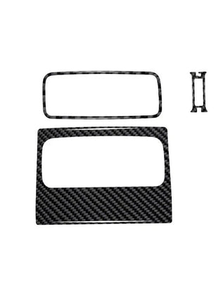 Carbon Fiber Rear Vent Outlet Panel Cover Trim For Nissan Altima 2013-2015