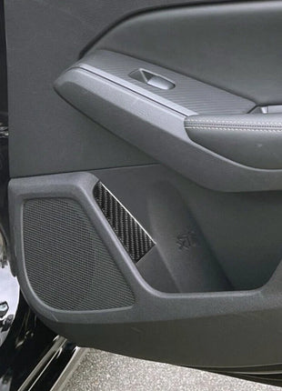 4Pcs Carbon Fiber Door Pull Inner Panel Cover Trim For Nissan Altima 2019-2022