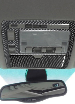 3X Carbon Fiber Overhead Console Frame Cover Trim For LEXUS RX330 350 2004-2009