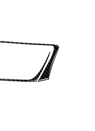 Carbon Fiber Central Vent Outlet Frame Cover Trim For Nissan Sentra 2013-2019