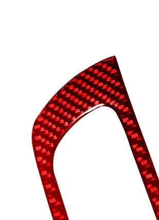 Red Carbon Fiber Rear Door Handle Trim For LEXUS RX330 2004-06 RX350 2006-2009