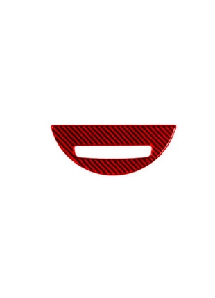 5Pcs Red Carbon Fibe Ceiling Light Trim Cover For Nissan Quest 2004-2006 Type B