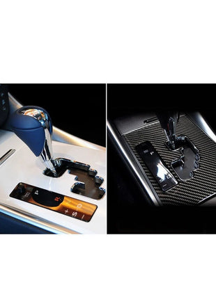 For Lexus IS250 300 350 2006-2012 Carbon Fiber Gear Shift Box Panel Cover Trim