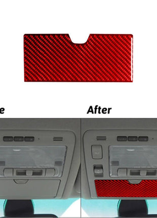 50Pcs Red Carbon Fiber Cover Trim Kit For LEXUS RX330 2004-2006 RX350 2006-2009