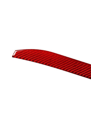 Red Carbon Fiber Interior Passenger Dashboard Cover Trim For Lexus RX330 RX350