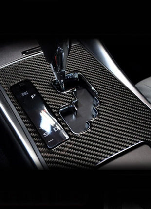 For Lexus IS250 300 350 2006-2012 Carbon Fiber Gear Shift Box Panel Cover Trim