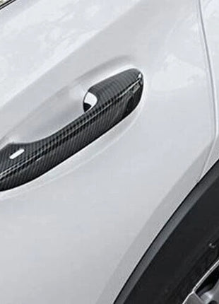 For Lexus UX200 250h 2019-2024 Carbon Fiber Outside Side Door Handle Cover Trim