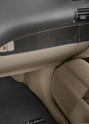 Carbon Fiber Glove Box Decorative Cover Trim For Lexus RX350 RX450h 2010-2012