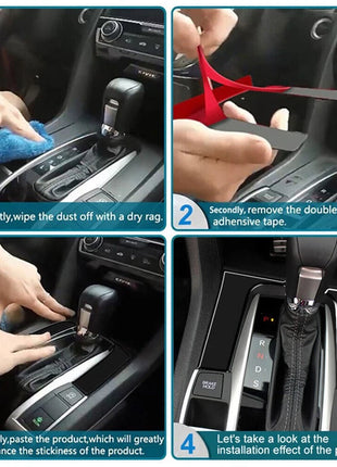 Gloss Black Seat Heating Control Cover Trim For Lexus RC300 350 200T 2015-2020