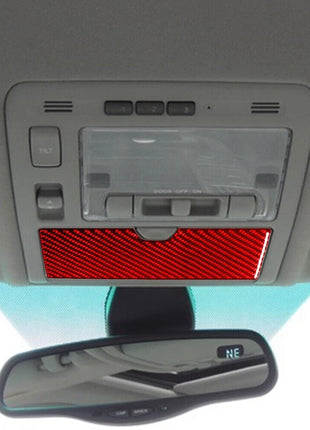 Red Carbon Fiber Overhead Console Plane Trim For LEXUS RX330 RX350 2004-2009