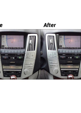 Carbon Fiber Navigation System Trim For LEXUS RX330 2004-2006 RX350 2006-2009