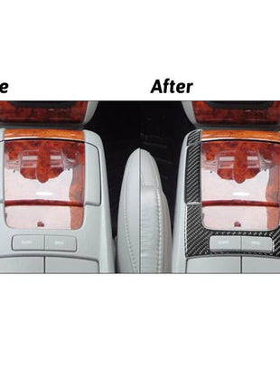 5Pcs Carbon Fiber Floor Console Panel Cover Trim For LEXUS RX330 RX350 2004-2009