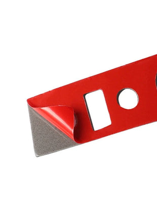 Red Carbon Fiber GPS Navigation Panel Cover Trim TypeB For Lexus IS250 2006-2012