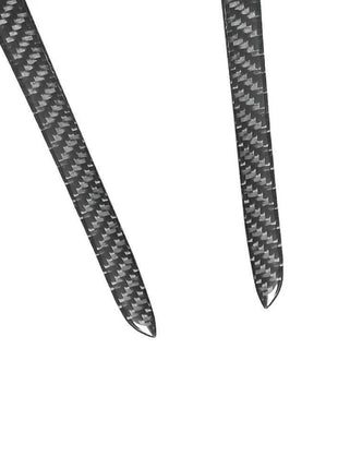 2x Carbon Fiber Shifter Console Side Cover Trim For Lexus RX330 RX350 2004-2009